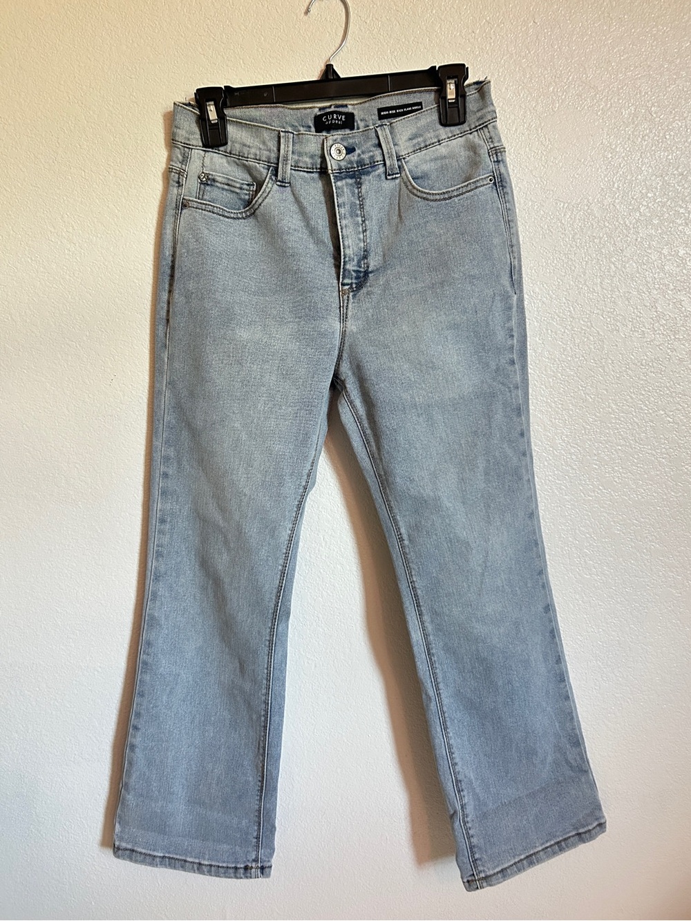 Light Wash Ankle Jeans - Curve Collection